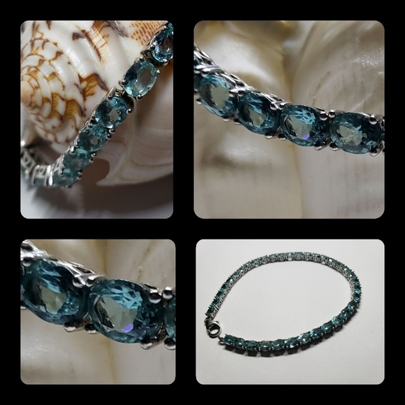 Jewelry - Review: Blue Topaz Bracelet..
